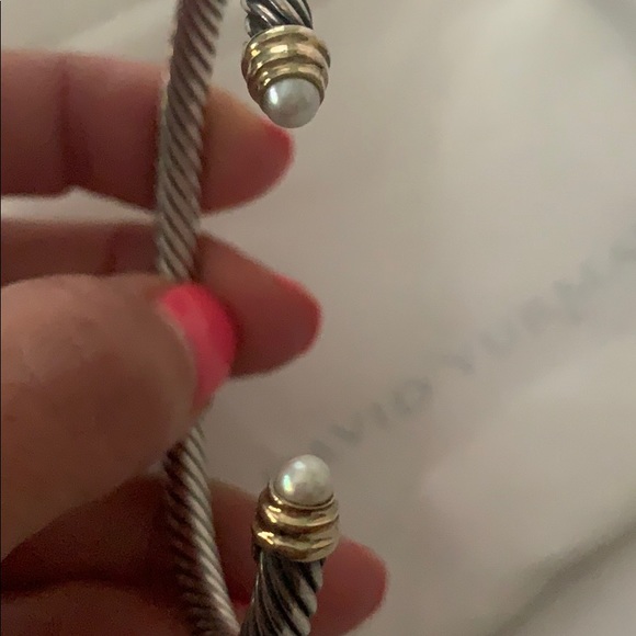 David Yurman Bracelet w Pearls and 14K Gold, 5mm - Picture 8 of 8